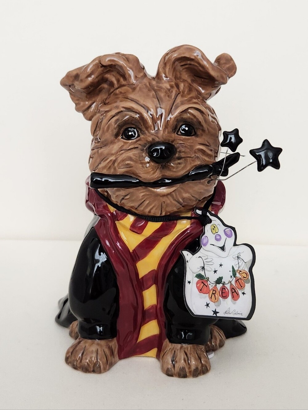 Blue Sky Clayworks Halloween Harry Potter Wizard Costume Dog Figurine Statue